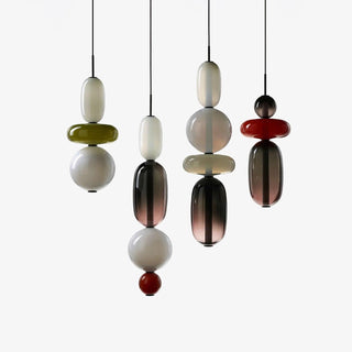 Noxic Suspension Artistique en Verre et Acrylique