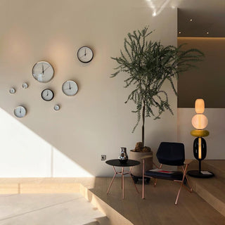 Lampe à poser en verre coloré