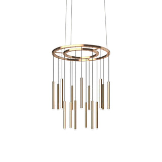 Quint Lustre en Laiton et Acrylique Minimaliste Moderne