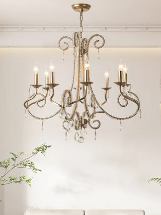 Elysara Crystal Bougie Lustre