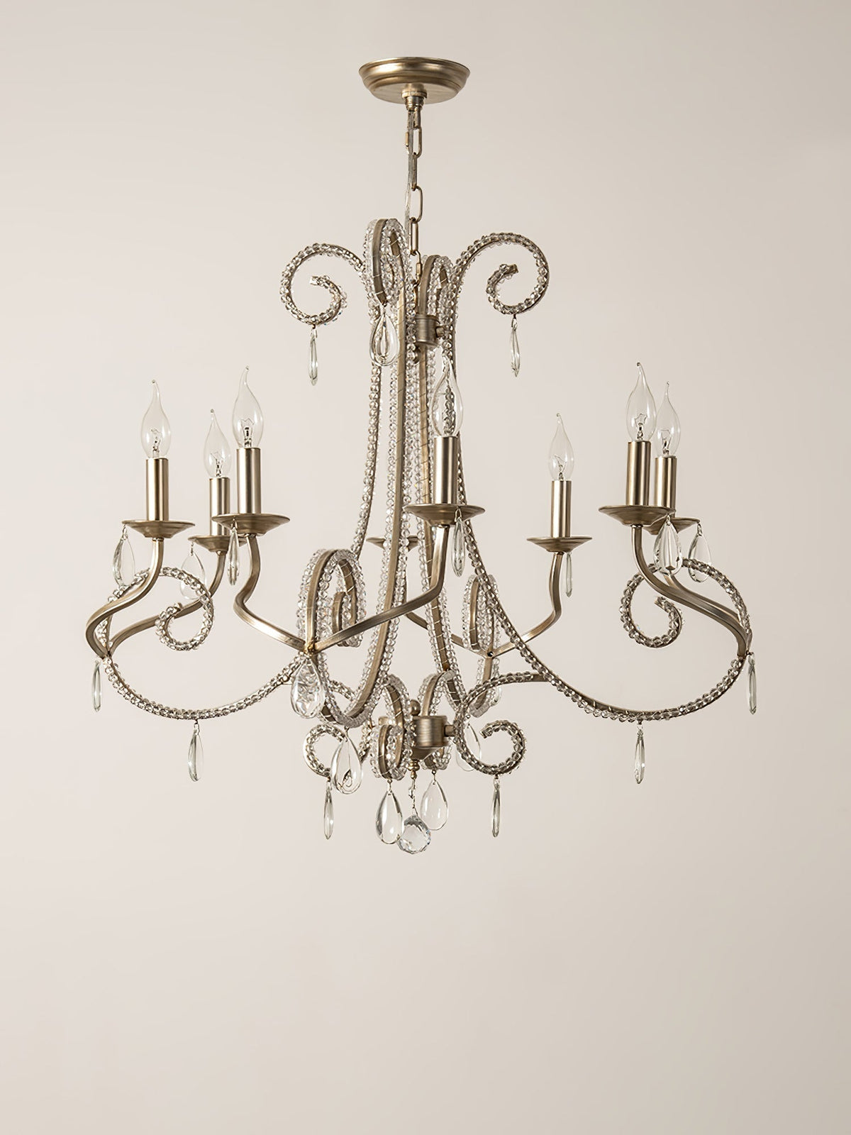 Elysara Crystal Bougie Lustre