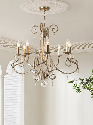 Elysara Crystal Bougie Lustre