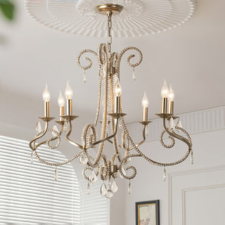 Elysara Crystal Bougie Lustre
