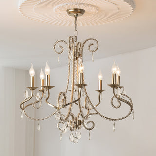 Elysara Crystal Bougie Lustre