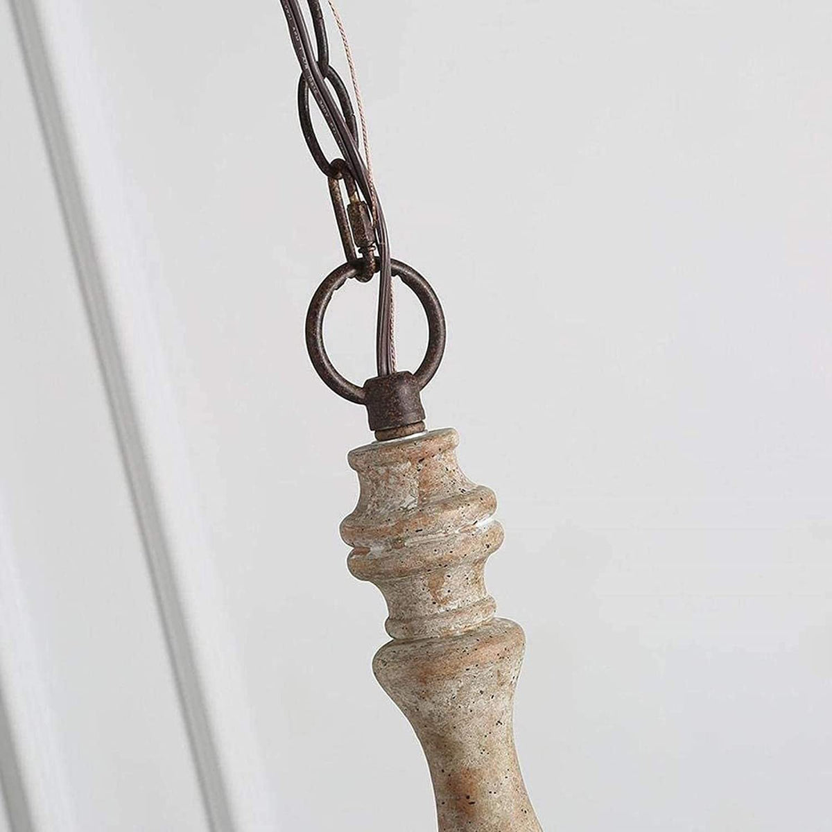 Ivarise Lustre Bougeoir Ferme Rustique