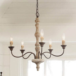 Aurora Lustre Bougeoir Ferme Rustique