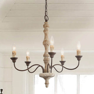 Aurora Lustre Bougeoir Ferme Rustique