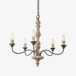 Aurora Lustre Bougeoir Ferme Rustique