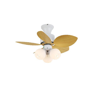 Liora Plafonnier Ventilateur en Verre Multicolore