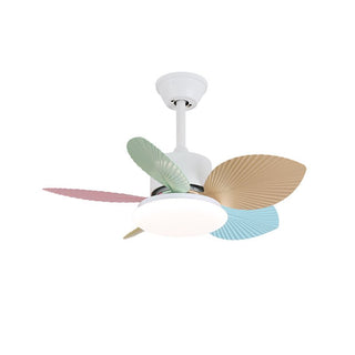 Liora Plafonnier Ventilateur en Verre Multicolore