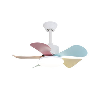 Liora Plafonnier Ventilateur en Verre Multicolore