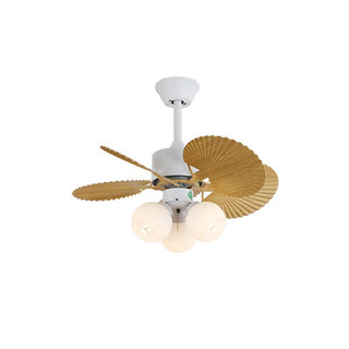 Liora Plafonnier Ventilateur en Verre Multicolore