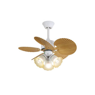 Liora Plafonnier Ventilateur en Verre Multicolore