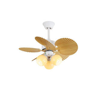Liora Plafonnier Ventilateur en Verre Multicolore
