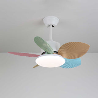 Liora Plafonnier Ventilateur en Verre Multicolore