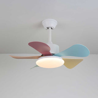 Liora Plafonnier Ventilateur en Verre Multicolore