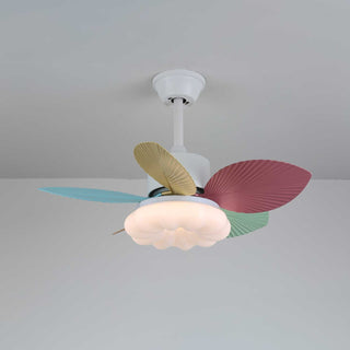 Liora Plafonnier Ventilateur en Verre Multicolore