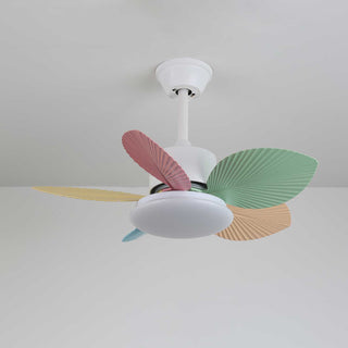 Liora Plafonnier Ventilateur en Verre Multicolore