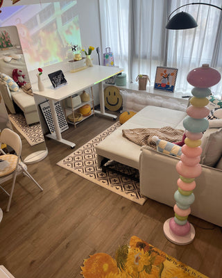 Avelare Lampadaire en Marbre Artistique Et Ludique