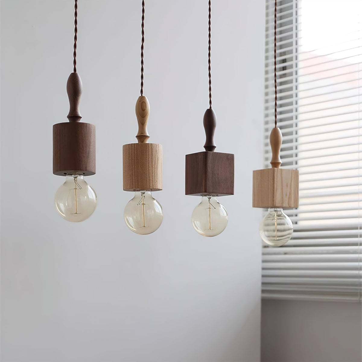 Detail shot of the ceiling mount for the Cano Pendant Light.