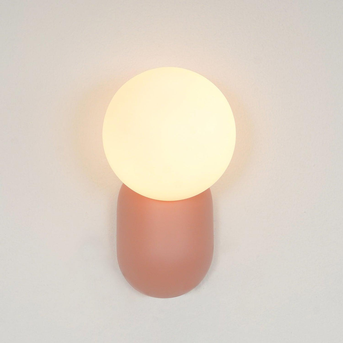 Nelo Minimalist Globe Wall Sconce-Neutral Decor