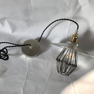 Stella Suspension en Métal Artistique Industriel Vintage