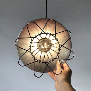 Stella Suspension en Métal Artistique Industriel Vintage