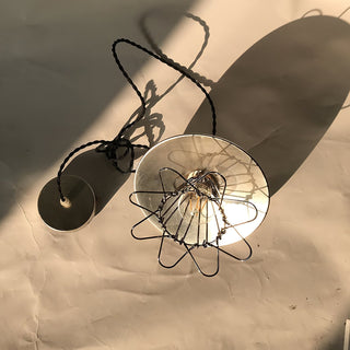 Stella Suspension en Métal Artistique Industriel Vintage