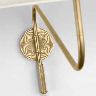 Terra Applique Murale en Tissu et Métal Minimaliste Moderne