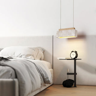 Ciraeila Suspension Rectangulaire en Travertin