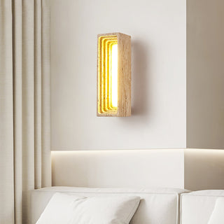Atheila Applique Murale Moderne en Travertin