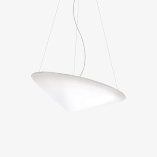 Solara Lampe Suspendue Polyéthylène Chapeau Incliné Minimaliste