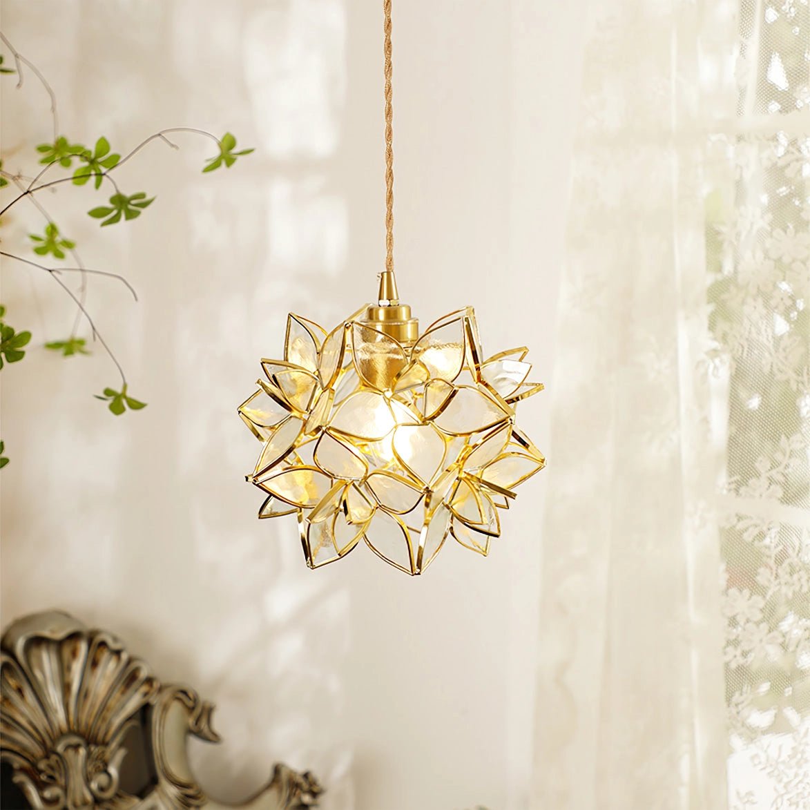 Amara Suspension en verre de luxe