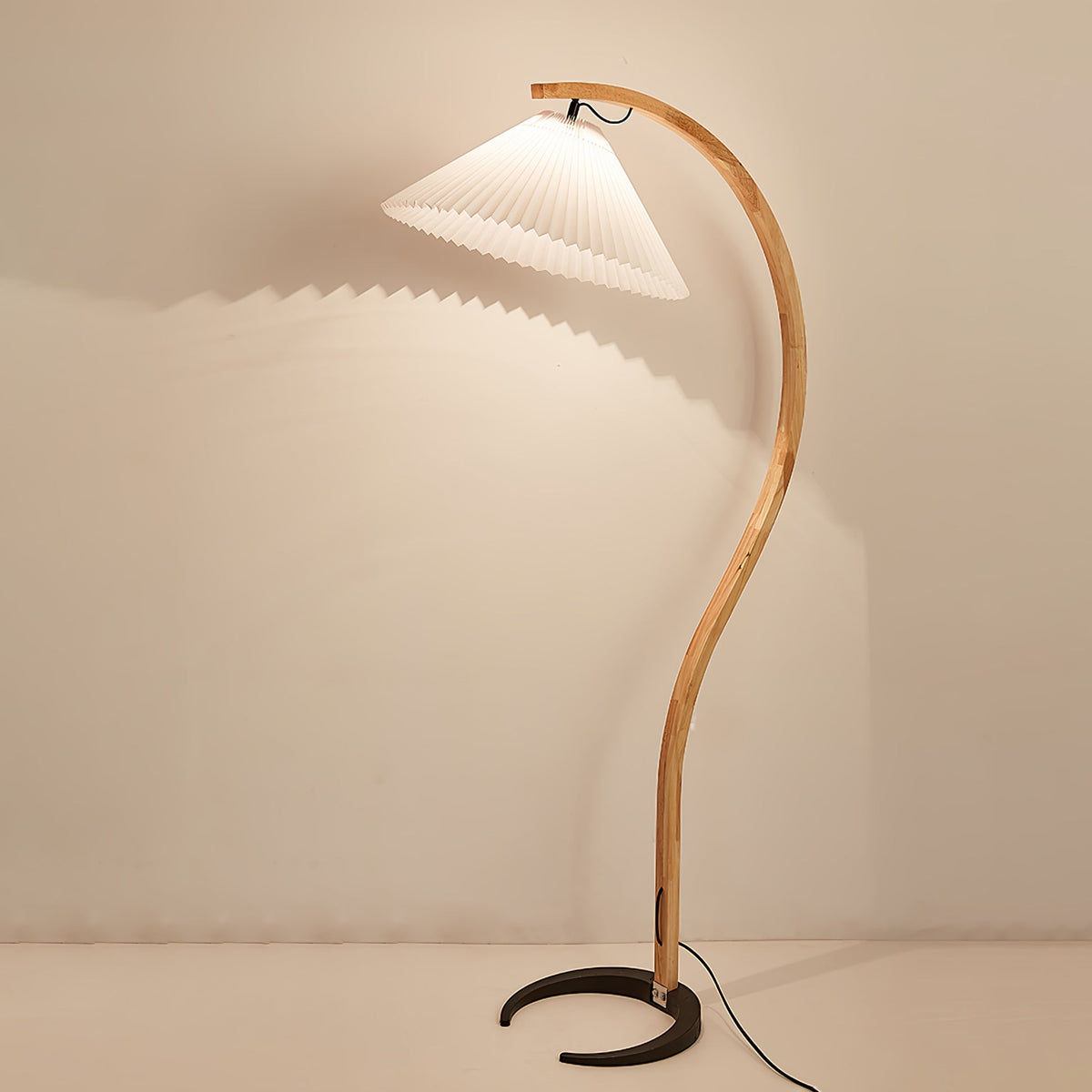 Viaro Lampadaire en Bois