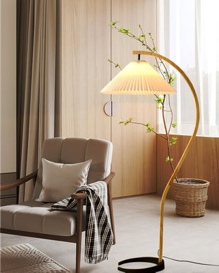 Viaro Lampadaire en Bois