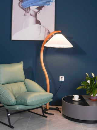 Viaro Lampadaire en Bois