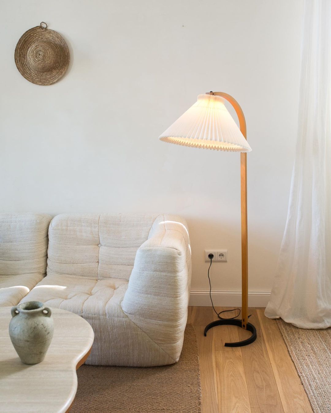 Viaro Lampadaire en Bois