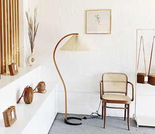 Viaro Lampadaire en Bois