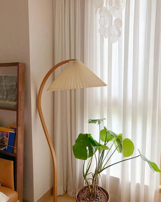 Viaro Lampadaire en Bois
