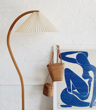 Viaro Lampadaire en Bois