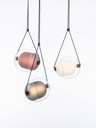 Orba Suspension Lampe en Verre Contemporain