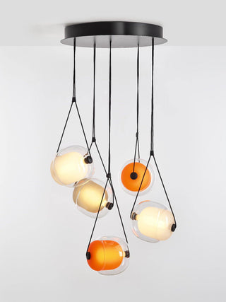 Orba Suspension Lampe en Verre Contemporain