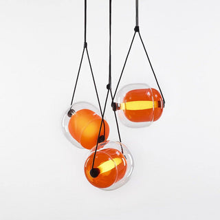 Orba Suspension Lampe en Verre Contemporain