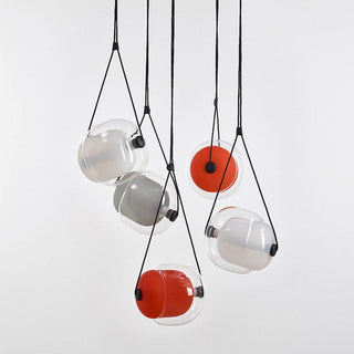 Orba Suspension Lampe en Verre Contemporain