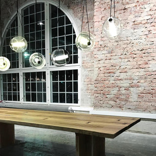 Orba Suspension Lampe en Verre Contemporain