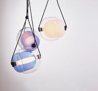 Orba Suspension Lampe en Verre Contemporain