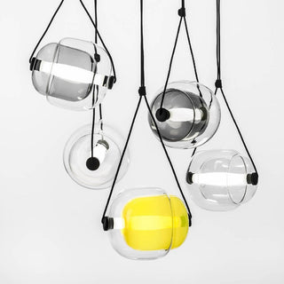 Orba Suspension Lampe en Verre Contemporain