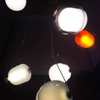 Orba Suspension Lampe en Verre Contemporain
