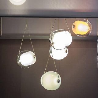 Orba Suspension Lampe en Verre Contemporain