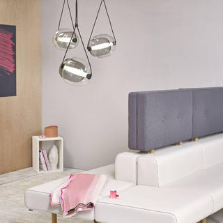 Orba Suspension Lampe en Verre Contemporain